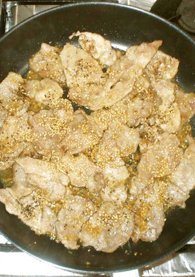 豚肉の酢しょうが焼き♪簡単やわらかいタレ-レシピのメイン写真