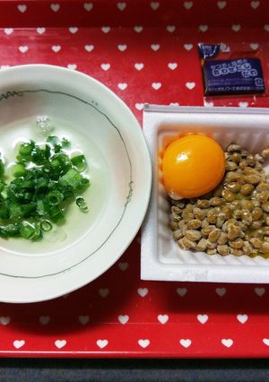 夜食に!ご飯がなくても卵納豆!-レシピのメイン写真