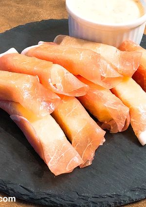 チーズの生ハムロール-レシピのメイン写真