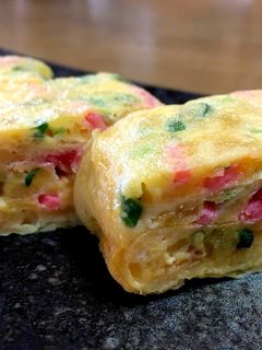 紅生姜と小ねぎの卵焼き♡-レシピのメイン写真