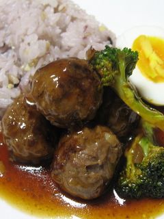 さっぱり黒酢だれの肉団子-レシピのメイン写真