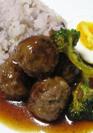 さっぱり黒酢だれの肉団子-レシピのメイン写真
