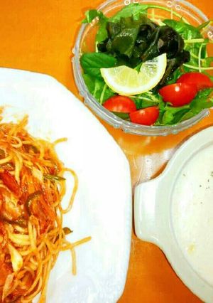 おうちナポリタン-レシピのメイン写真