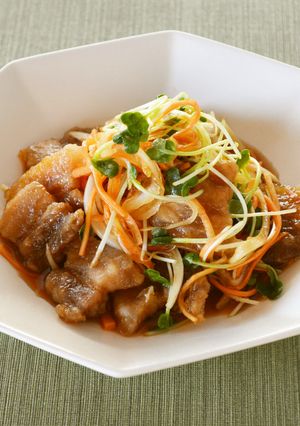 さっぱり！豚肉の南蛮漬け【レンジで6分】-レシピのメイン写真
