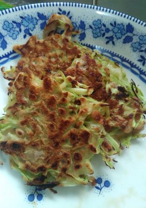 お弁当用☆お子様に！汚れないお好み焼き-レシピのメイン写真