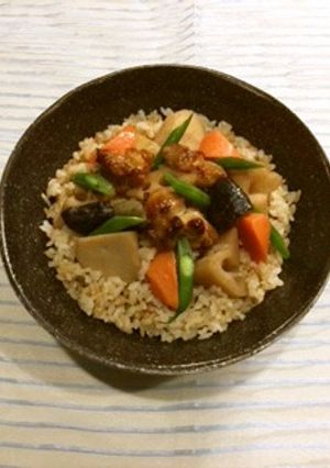 お野菜ホックホク！簡単炊き込みごはん-レシピのメイン写真