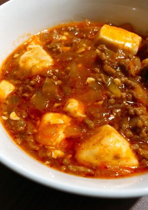 AmwayアムウェイQC-麻婆豆腐/中華-レシピのメイン写真