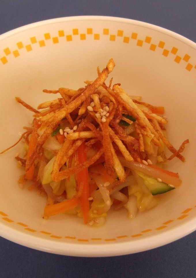簡単給食　揚げじゃがサラダ-レシピのメイン写真