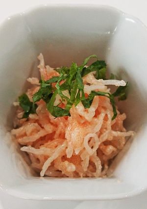 簡単お酒のつまみ☆海藻麺のたらこマヨ和え-レシピのメイン写真