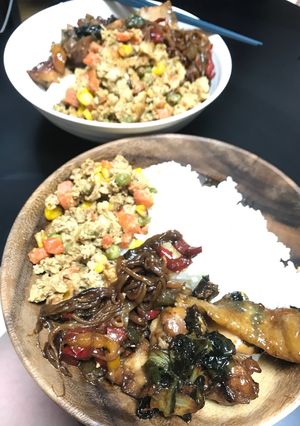 野菜嫌いに☆超簡単野菜と味噌の卵そぼろ-レシピのメイン写真