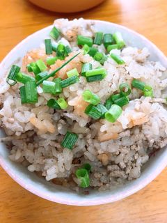 牛そぼろとごぼうの炊き込みご飯-レシピのメイン写真