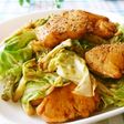 鶏胸肉と春キャベツのレモンオイスター炒め