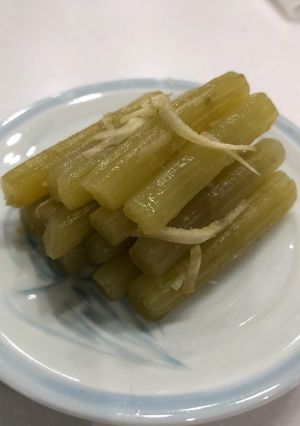 フキの昆布締め風-レシピのメイン写真