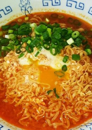 チキンラーメンで［辛ラーメン］風♪-レシピのメイン写真