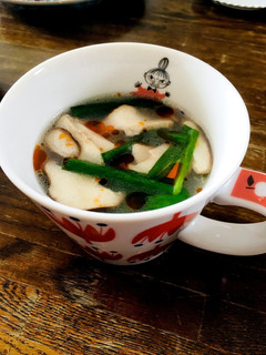 椎茸とニラの酸辣湯-レシピのメイン写真