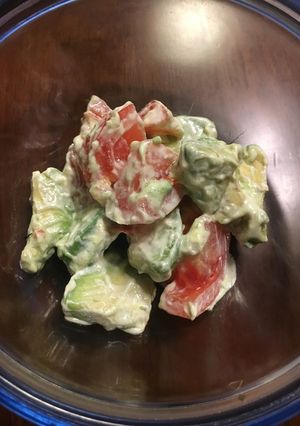 アボカドとトマトのサラダ-レシピのメイン写真