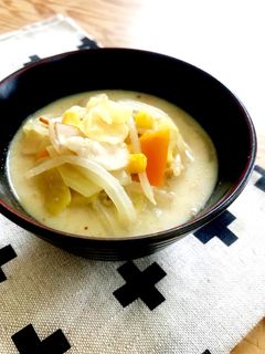 たっぷり野菜のちゃんぽん風スープ-レシピのメイン写真