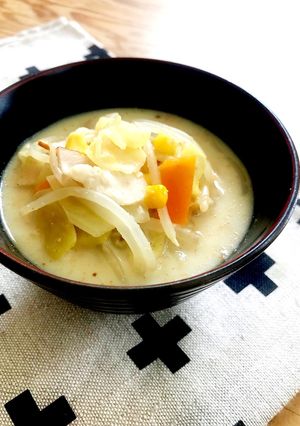たっぷり野菜のちゃんぽん風スープ-レシピのメイン写真
