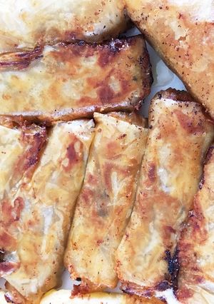 美味しい♪ヘルシー！焼き春巻き-レシピのメイン写真