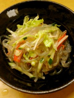 簡単おつまみ 春雨サラダ中華風-レシピのメイン写真