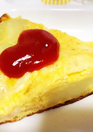 じゃがいもとチーズのスパニッシュオムレツ-レシピのメイン写真