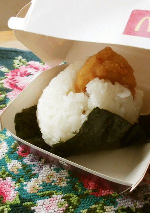 ナゲットお結び・・を、なげよっと！いや♪-レシピのメイン写真