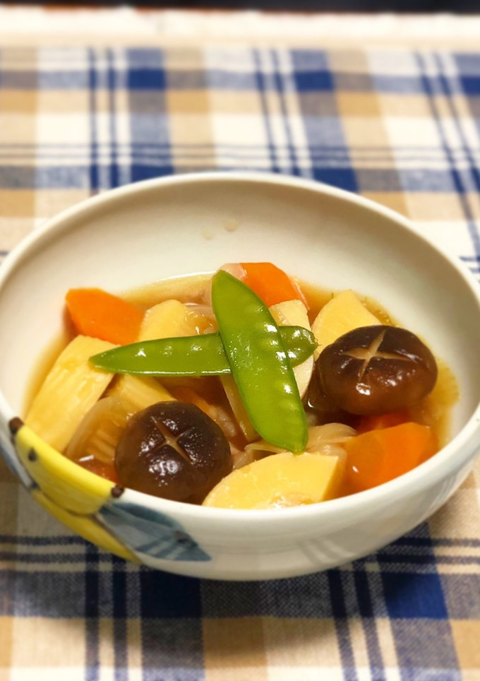 ほっこりたけのこの煮物-レシピのメイン写真