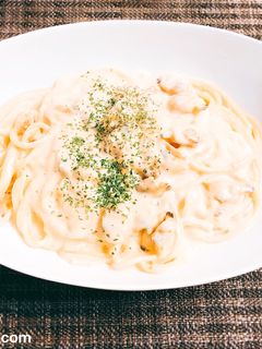 あさりの豆乳クリームパスタ-レシピのメイン写真