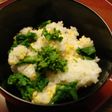 菜の花の混ぜご飯
