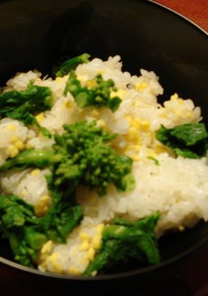 菜の花の混ぜご飯-レシピのメイン写真