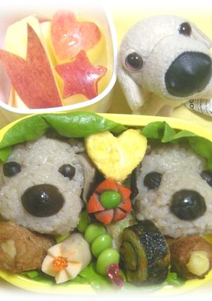 ☆幼稚園のお弁当（キャラ弁）☆-レシピのメイン写真