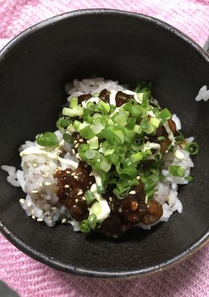 ごはんがすすむ♪からあげ丼-レシピのメイン写真