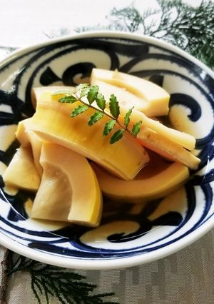 掘りたて竹の子の煮物-レシピのメイン写真