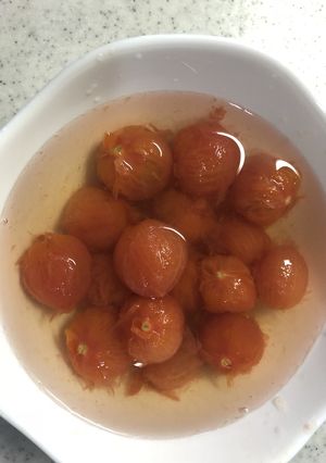 ミニトマトの白だし浸し-レシピのメイン写真