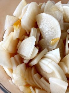 柚子茶で*大根の柚子甘酢漬け-レシピのメイン写真