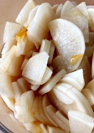 柚子茶で＊大根の柚子甘酢漬け-レシピのメイン写真