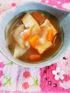 厚揚げと根菜のあんかけ煮-レシピのメイン写真