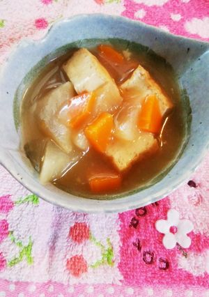 厚揚げと根菜のあんかけ煮-レシピのメイン写真