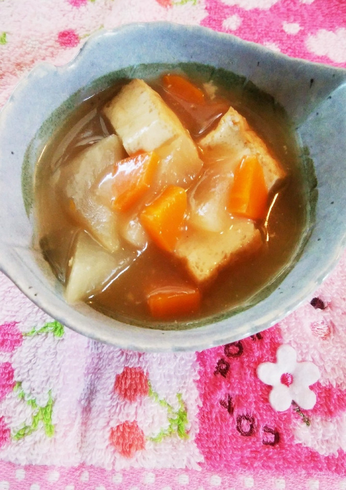 厚揚げと根菜のあんかけ煮-レシピのメイン写真