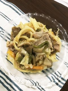 焼きうどん(醤油味)-レシピのメイン写真