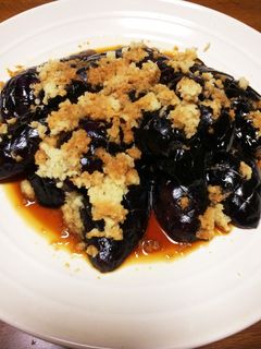 簡単! 揚げナス ショウガ醤油-レシピのメイン写真