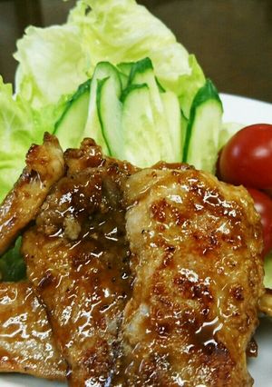 自家製ステーキソースアレンジ豚肉生姜焼き-レシピのメイン写真
