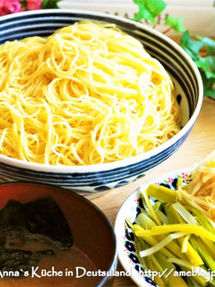 混ぜるだけ★本格!濃厚♡味噌つけ麺-レシピのメイン写真