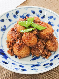 こく旨!新じゃがのごまクルミ味噌和え-レシピのメイン写真