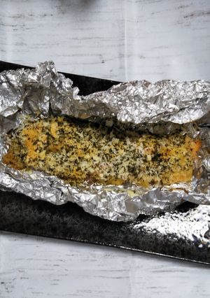 鮭のパン粉焼き（保育園メニュー♡）-レシピのメイン写真