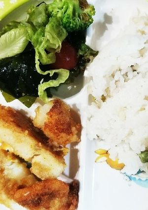 ヘルシー カレイ唐揚げ カレー風味-レシピのメイン写真