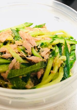 きゅうりとツナの和え物-レシピのメイン写真
