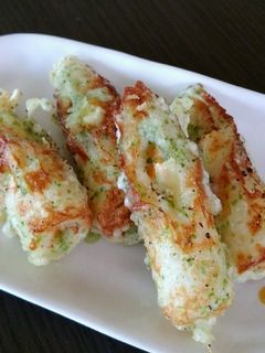 ちくわの磯辺揚げ(人参・チーズ入り)-レシピのメイン写真