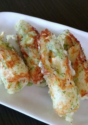 ちくわの磯辺揚げ(人参・チーズ入り)-レシピのメイン写真