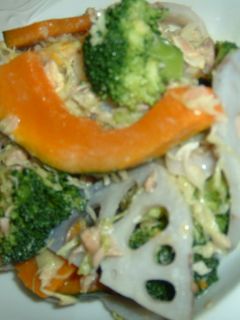 簡単!!冬野菜温サラダ-レシピのメイン写真